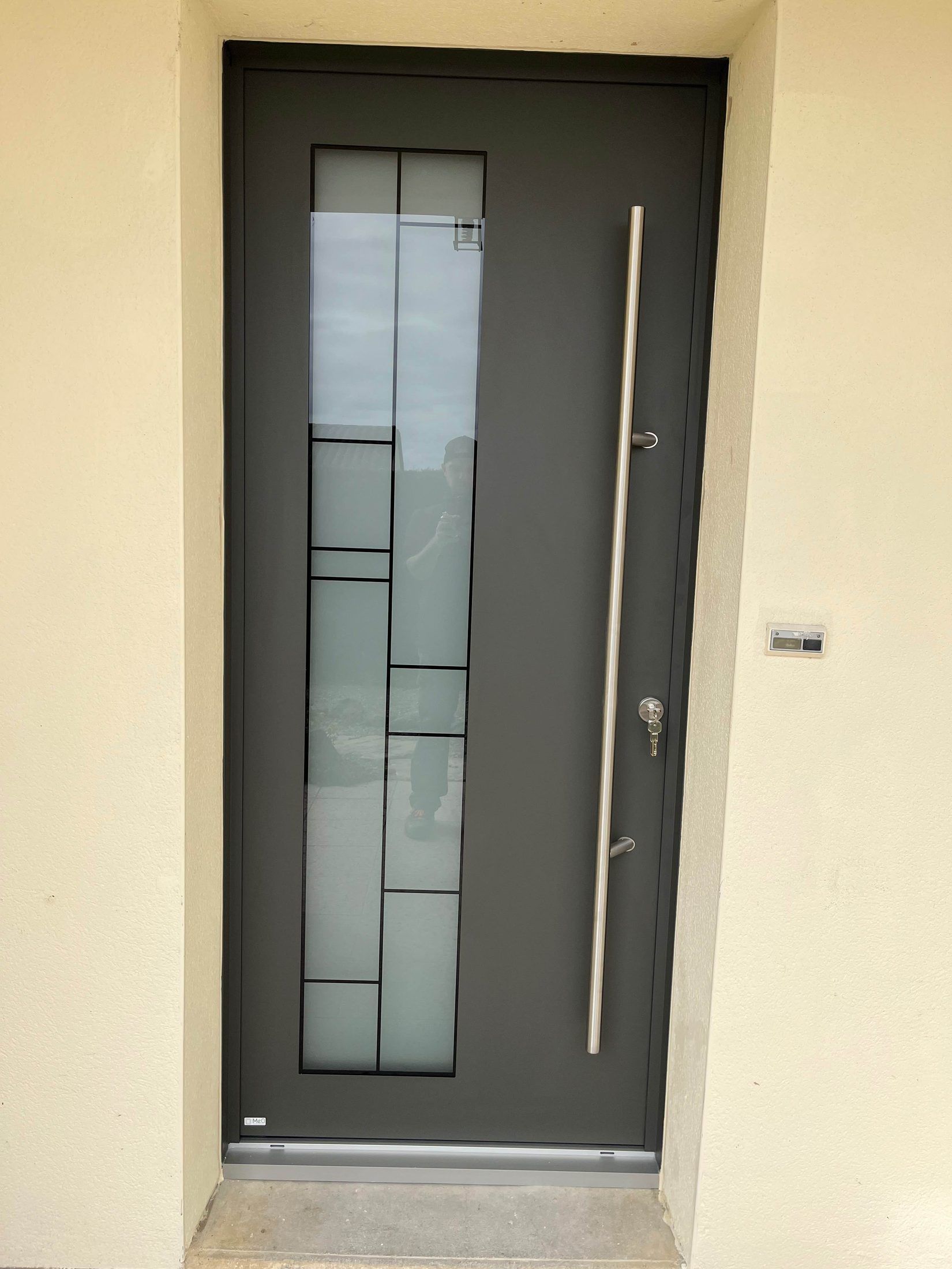 Porte d’entrée contemporaine MéO modèle Apparence — photo 2